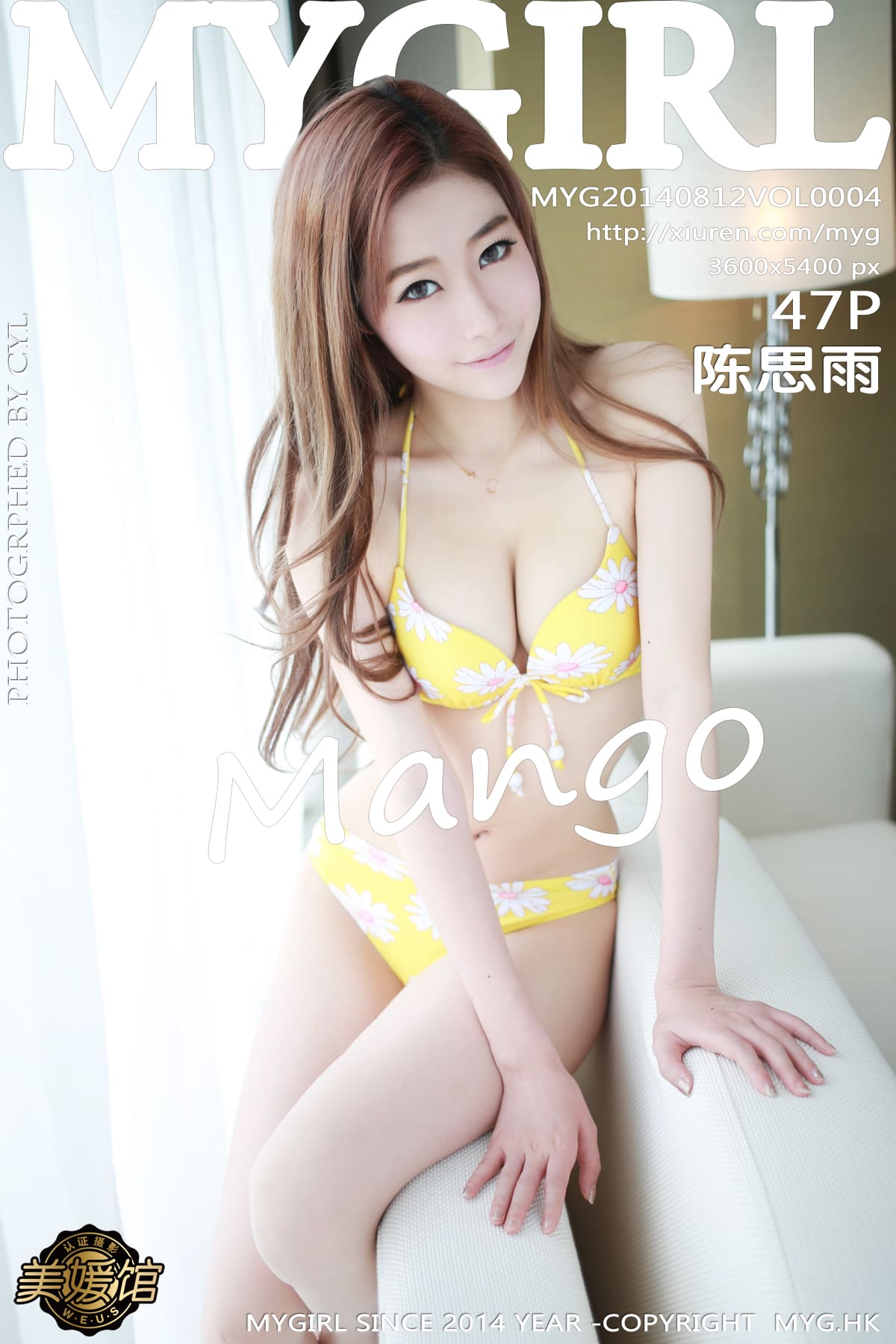 [MyGirl美媛馆] 2014.08.12 VOL.004 陈思雨Mango 1st